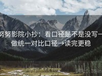 努努影院小抄：看口径是不是没写→做统一对比口径→读完更稳